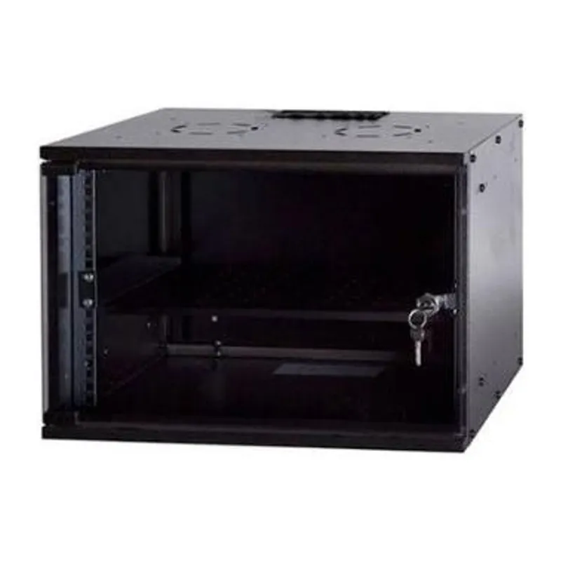 RACKSİS SOHO SERİSİ 4U 520*400 TAMPERLİ CAM KAPAKLI KABİNET RAL 9005