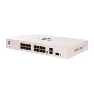 WİKİNG WK-PS219GF 16FE POE + 2GE UPLINK + 1GE SFP PORT 190W 16 PORT MEGABİT POE SWİTCH