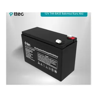 TTEC 12VS 12V 7AH BASE BAKIMSIZ KURU AKÜ (TSS)