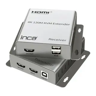 INCA IEX-120 HDMI 4K 120M KVM NETWORK EXTENDER