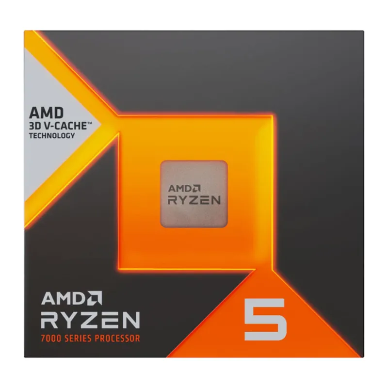 AMD RYZEN 5 7500X3D 6 Core, 4,00-4.50GHz, 104Mb Cache, 65W, AM5 Soket, BOX, (Dahili Grafik VAR, Fan YOK) TÜRKİYE Distibütör GARANTİLİ