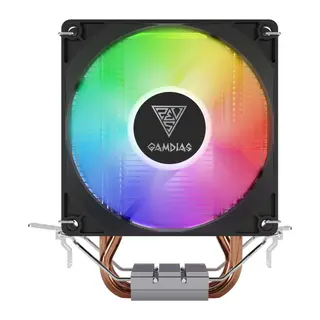 GAMDIAS BOREAS E1-210 Lite, 92mm, CPU Kule Tipi Hava Soğutma, Doğrudan Temas Teknolojisine Sahip 2 adet Gelişmiş Bakır Isı Borusu (AMD AM5 ve INTEL Tüm işlemciler ile uyumlu)