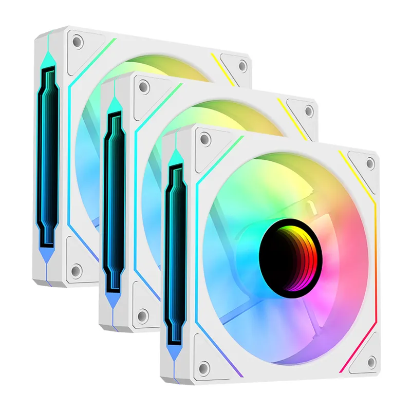 VENTO VF1204FIW, 120mm, ARGB, Kasa Fanı, 3-lü Paket, Beyaz