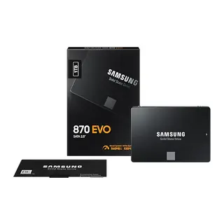 SAMSUNG MZ-77E1T0BW 870 EVO 1TB 560/530, 2,5" SATA SSD (Türkiye Distribütörü Garantili)