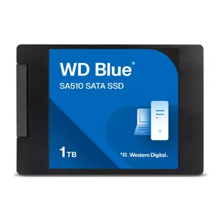 WD Blue SA510, WDS100T3B0A, 1TB, 560/510, 3D NAND, 2,5" SATA, SSD