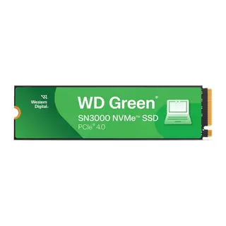 WD Green SN3000, WDS100T4G0E, 1TB, 5000/4200, Gen4, NVMe PCIe M.2 2280, SSD