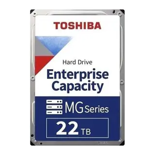 TOSHIBA ENTERPRISE, MG11ACA22TE, 3.5", 22TB, 1024Mb, 7200 Rpm, 7/24 Güvenlik, Data Center, Nas, Server, HDD (Türkiye Distribütörü Garantili)