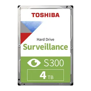 TOSHIBA S300, HDWT840UZSVA, 3.5", 4TB, 256Mb 5400 Rpm, 7/24 Güvenlik HDD (Türkiye Distribütörü Garantili)