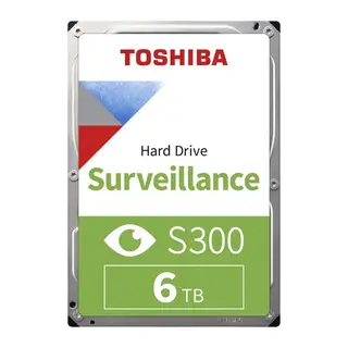 TOSHIBA S300, HDWT860UZSVA, 3.5", 6TB, 256Mb 5400 Rpm, 7/24 Güvenlik HDD (Türkiye Distribütörü Garantili)