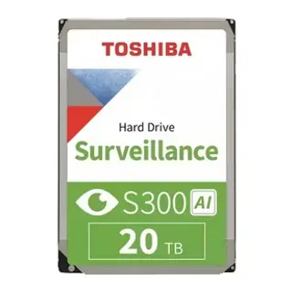 TOSHIBA S300 AI, MG11ACA20TE-V, 3.5", 20TB, 1024Mb 7200 Rpm, 7/24 Güvenlik HDD (Türkiye Distribütörü Garantili)