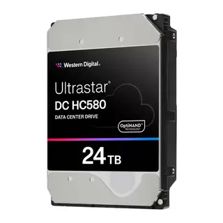 WD ULTRASTAR, WUH722424ALE6L1, 3.5", 24TB, 512Mb, 7200 Rpm, 7/24 Enterprise, DATA CENTER-GÜVENLİK-NAS-SERVER, HDD (DC HC580) (0F62795) (Türkiye Distribütörü Garantili)