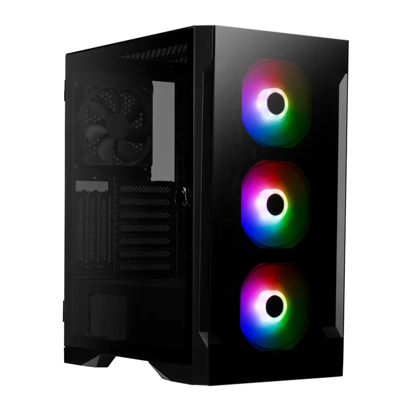 GAMDIAS TALOS E2 Elite, 750W, 80+ Bronze, Tempered Glass, ARGB, ATX GAMING KASA