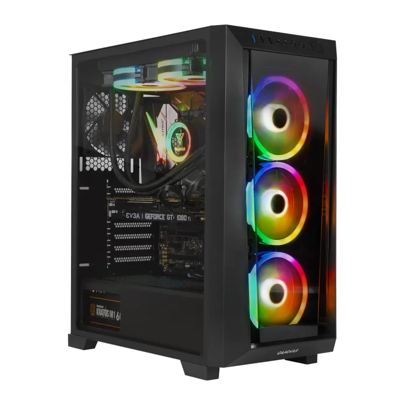 GAMDIAS TALOS M1 Elite, 850W, 80+ Bronze, Tempered Glass, ARGB, ATX GAMING KASA