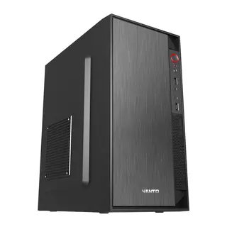 VENTO VS119S Mid Tower, 300W Siyah, ATX Kurumsal KASA