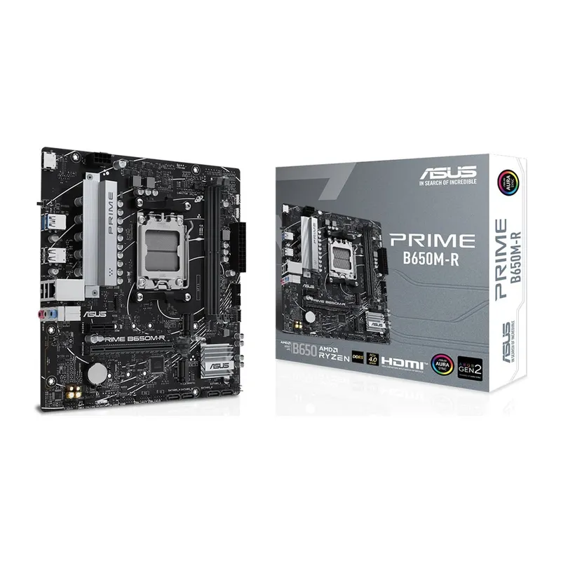ASUS PRIME B650M-R, 2xDDR5, 2x M.2, HDMI, AM5 Soket Anakart