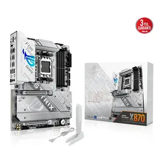 ASUS ROG STRIX X870-A GAMING WIFI, 4xDDR5, 4xM.2, HDMI, DP, Type-C, Wi-Fi 7, Bluetooth v5.4, AM5 Soket GAMING Anakart