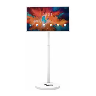 TIWOX KSK-3200, 32" Full HD, HDMI, USB, 8Mp Kamera, Wi-Fi, Dokunmatik, 8Gb Ram, 128Gb Depolama, Hareketli, Kumandalı, 15000mah Bataryalı, Bluetooth, Android 13, Ayaklı, Taşınabilir LED Monitör