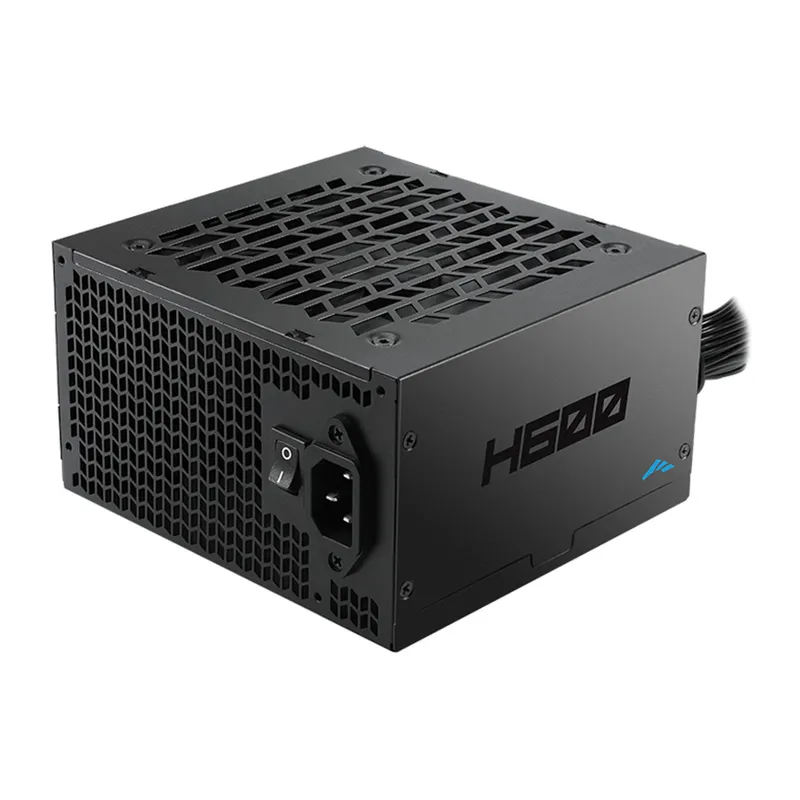 SAMA H600, 600W, Black, 80 Plus, Aktif PFC, Siyah, GAMING, ATX, Power Supply (PSU)