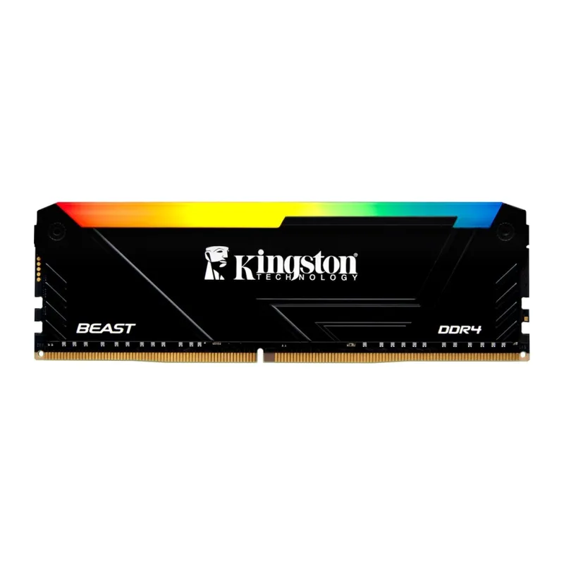 KINGSTON Beast, KF436C18BB2A/16TR, 16Gb, 3600Mhz, DDR4, CL18, RGB, Desktop Gaming RAM (Soğutuculu)