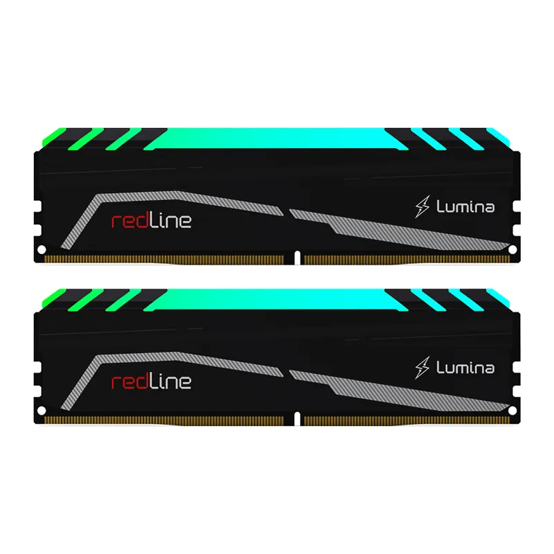 MUSHKIN redLine Lumina, MLA4C360JNNM8GX2, 2x8Gb Kit, 3600Mhz, DDR4, CL18, RGB, Desktop Gaming RAM (Soğutuculu)
