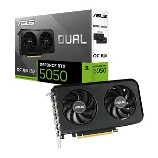 ASUS DUAL-RTX5050-O8G, 8Gb, 128Bit, GDDR6, 1xHDMI, 3xDP GAMING Ekran Kartı