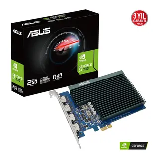ASUS GT730-4H-SL-2GD5, 2Gb, GDDR5, 64Bit, 4xHDMI Ekran Kartı