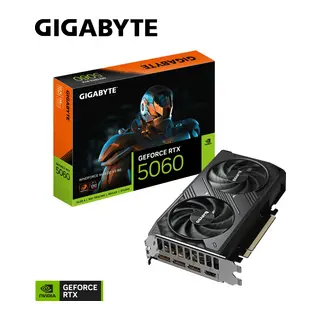 GIGABYTE GV-N5060WF2MAX OCV2-8GD, RTX5060, WINDFORCE MAX OCV2, 8Gb, GDDR7, 128BIT, 2 Fanlı, 1xHDMI, 3xDP, GAMING Ekran KARTI