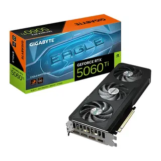GIGABYTE GV-N506TEAGLEMAX OC-16GD, RTX5060TI, EAGLE MAX OC, 16Gb, GDDR7, 128BIT, 3 Fanlı, 1xHDMI, 3xDP, GAMING Ekran KARTI