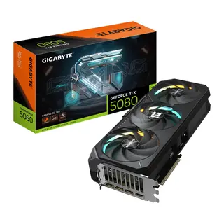 GIGABYTE GV-N5080GAMING OC-16GD, RTX5080, GAMING OC, 16Gb, GDDR7,256BIT, 3 Fanlı, 1xHDMI, 3xDP, GAMING Ekran KARTI