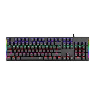T-DAGGER NAXOS, T-TGK310-BL, USB Kablolu, Türkçe Q, Rainbow Backlight, Blue Mekanik Switch, 104 Tuşlu, Gaming Klavye