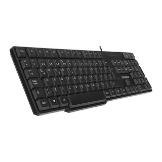 EVEREST KB-517U, USB Kablolu, Türkçe Q, 2Mt Kablolu Standart Klavye (Siyah)