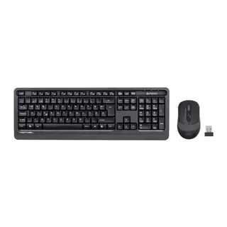 A4 TECH FG1010, Gri, FSTYLER, 2.4Ghz Kablosuz, Türkçe F, Klavye Mouse Set