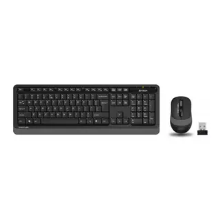 A4 TECH FG1010, Gri, FSTYLER, 2.4Ghz Kablosuz, Türkçe Q, Klavye Mouse Set