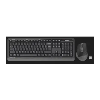 A4 TECH FG1035, Gri, FSTYLER, 2.4Ghz Kablosuz, Türkçe Q, Klavye Mouse Set