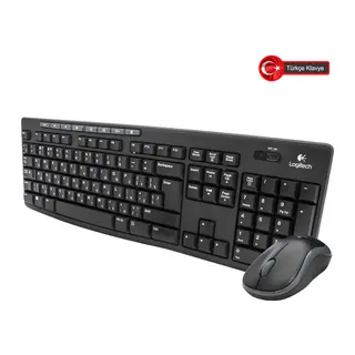 LOGITECH MK270, 920-004525, Kablosuz, Türkçe Q, Klavye Mouse Set