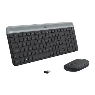 LOGITECH MK470 Siyah, 920-009435, Kablosuz, Türkçe Q, Klavye Mouse Set