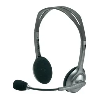 LOGITECH H110, 981-000271, 3,5mm Jac, Çağrı Merkezi, Ofis, Toplantı, Konuşmacı Tipi, Microfonlu Kulaklık