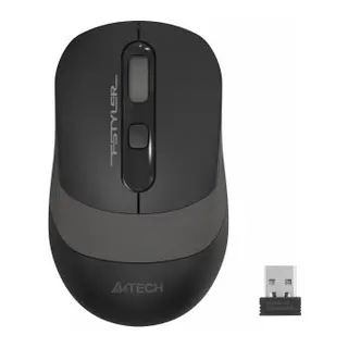A4 TECH FG10S, Grey, SILENT, FSTYLER, 2,4Ghz Kablosuz, Optik Mouse, 10-15Metre, 4 Buton, Nano Alıcı