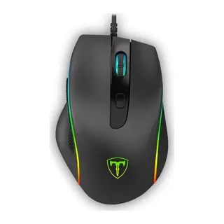 T-DAGGER T-TGM108, Recruit 2, RGB Backlight, 6 Buton, USB Kablolu, 3200DPI, Gaming Mouse