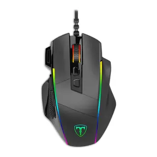 T-DAGGER T-TGM307-A, Roadmaster Air, RGB Backlight, 8 Programlanabilir Buton, USB Kablolu, 8.00DPI, Gaming Mouse