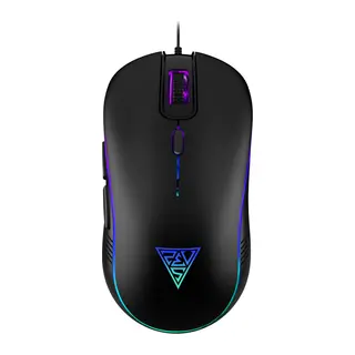 GAMDIAS AURA GS3, Çok Renkli Aydınlatma, USB Kablolu, 6 Programlanabilir Buton, Gaming Mouse, 3.600 DPI, Siyah