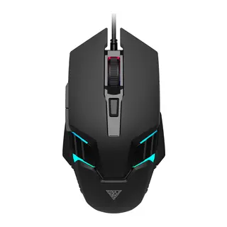 GAMDIAS AURA GS4, Çok Renkli Aydınlatma, USB Kablolu, 6 Programlanabilir Buton, Gaming Mouse, 3.600 DPI, Siyah