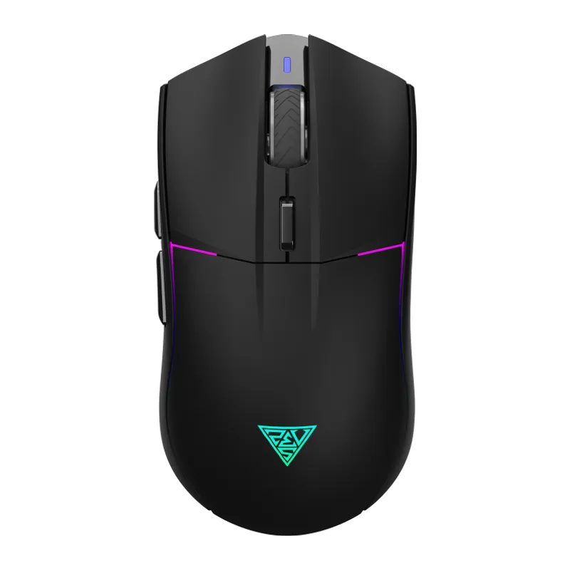 GAMDIAS HADES M3, RGB Aydınlatma, 2.4Ghz ve Bluetooth Kablosuz, 7 Programlanabilir Buton, Şarj Edilebilir, Type-C, Gaming Mouse, 10.000 DPI, Siyah
