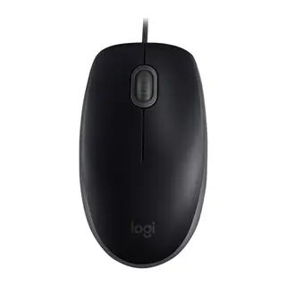 LOGITECH 910-005508, B110 Siyah, USB Kablolu, 1000dpi, Optik, 3 Tuşlu, Mouse