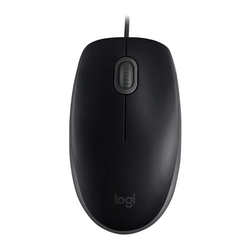 LOGITECH 910-005508, B110 Siyah, USB Kablolu, 1000dpi, Optik, 3 Tuşlu, Mouse