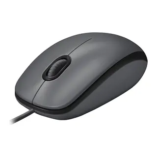 LOGITECH 910-006652, M100 Siyah, USB Kablolu, 1000dpi, Optik, 3 Tuşlu, Mouse