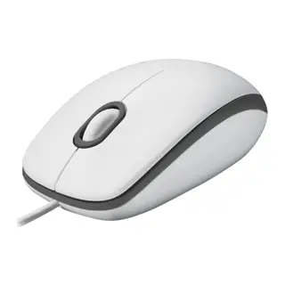 LOGITECH 910-006764, M100 Beyaz, USB Kablolu, 1000dpi, Optik, 3 Tuşlu, Mouse
