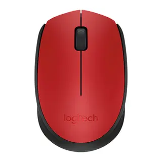 LOGITECH 910-004641, M171 Kırmızı, USB Nano 2,4G Kablosuz, 1000dpi, Optik, 3 Tuşlu, 12ay Pil Ömrü, Mouse