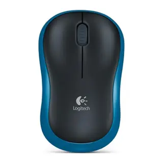 LOGITECH 910-002236, M185 Mavi, USB Nano 2,4G Kablosuz, 1000dpi, Optik, 3 Tuşlu, 12ay Pil Ömrü, Mouse