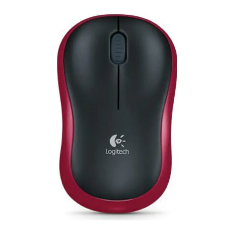 LOGITECH 910-002237, M185 Kırmızı, USB Nano 2,4G Kablosuz, 1000dpi, Optik, 3 Tuşlu, 12ay Pil Ömrü, Mouse